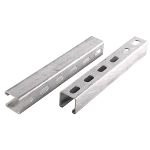 HDG U Strut Channel C Purlins Profile Pre galvanized Steel Channels Welding Cutting 1.5 3.0mm Thickness for Construction