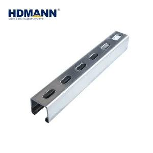 HDMANN Stock 41×41 41×21 C Channel Profile Metal Stainless Steel Strut Channel For Sale