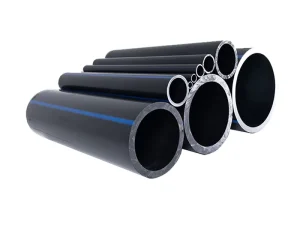 HDPE Double Wall Corrugated Polyethylene Steel Belt Pipe Municipal Rainwater Drainage Channel