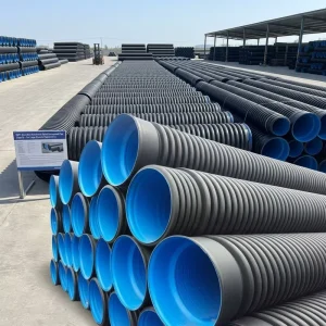 HDPE Reinforced Spiral Corrugated Tube Large Diameter Sewer Tube for Underground Sewage Engineering System Use