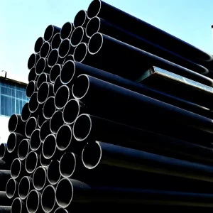 HDPE Siphon Drainage Pipe Hot Melt Construction DN32 DN315 Specifications for Farmland Residential Areas Rainwater Drainage