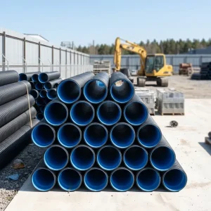 HDPE Spiral Corrugated Pipe Large Diameter Underground Sewer Drainage Pipe for Municipal Systems