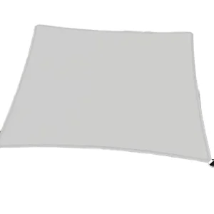 HDPE Woven Sun Shade Sails 280gsm Green Black Red Grey Patio Yard Shade Sails Outdoor Balcony Canopy Fireproof