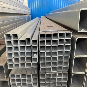 HSS Rectangular Steel Tube Square Tubing ASTM A500 Hollow Pipe Tube EN10219 S355 Galvanized Steel Pipe Tube for Building