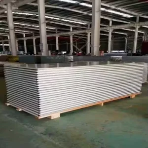 HUANYA Steel Fireproof Eco friendly Dustproof Modern Design Sandwich Wall Panels 5+ Year Warranty for Clean Rooms Building