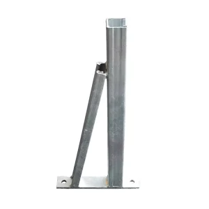 HVAC Galvanized Steel Braced Strut Cantilever Bracket with Graphic Design Customized Size Easy Install for Office Building
