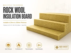 HYRW GEN Rock Wool Fire Resistant Insulated Exterior Roof Wall Panels 600mm Base Width Customizable Eco Friendly Sheet