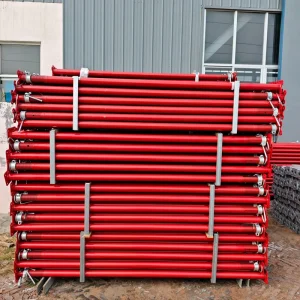 Haihong Steel Support Manufacturer Post Pouring Strip Aluminum Formwork PC Diagonal Brace Tripod Steel Column Adjustable Support