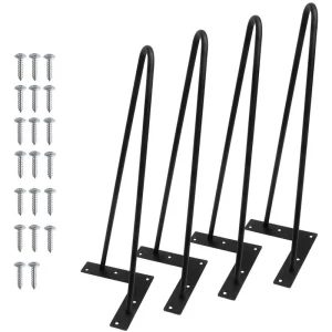 Hairpin Legs Metal Steel Furniture Coffee Dining Table Hairpin Leg