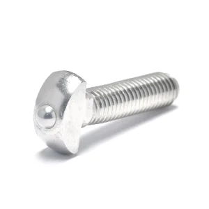 Hammer Head T Bolt with Integrated Spring Ball for T-Slot Support Systems