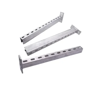 Handan Channel Arms Cantilever Brace Bracket Sesmic Bracing 1-5/8″*1-5/8″ Channel Steel Pre galvanized Spray Paint