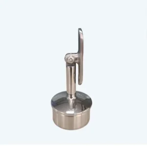 Handrail Support Fittings Post Balustrade Tube Support Wall Mount Bracket Pipe Adjustable Stair Accessory Handrail Fitting