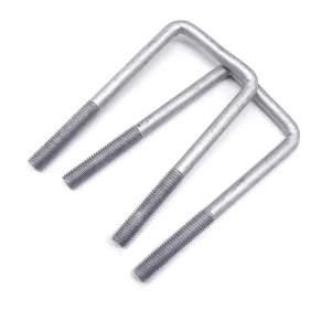 Hardware Carbon Steel Square Galvanized Alloy Steel Foundation Zinc Plated Anchor Bolt U Bolts U Shaped Bolts