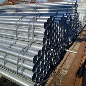 Hdg Tube 50mm Hot Dipped Galvanized Round Steel Pipe Galvanized Tube for Construction