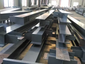 Heavy Building Welded Steel Structure Components Bending Cutting Roof Truss Purlin Carbon Steel Q235B Q355B