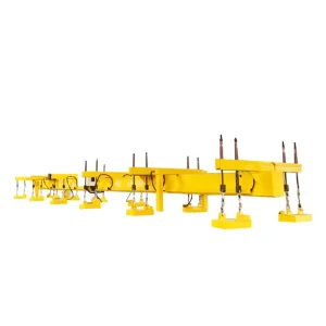 Heavy Duty 12 Link Electric Permanent Magnetic Lifter for Steel Plate Sheet Metal Beam Overhead Crane