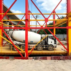 Heavy Duty 20T Tank Car Lifting Gantry High Speed Rail Bridge Concrete Vertical Transport