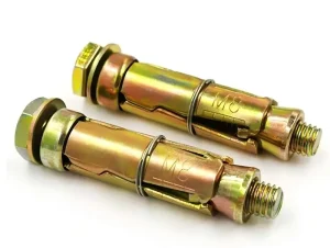 Heavy Duty 3 & 4 Piece Split Expansion Anchors Universal Anchor Bolts for Hollow Brick Block and Curtain Wall Installation