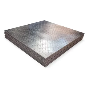 Heavy Duty 5 Bar Pattern 1500x3000x4mm SS400 Carbon Steel 6000mm Long Steel Tread Plate for Ramps