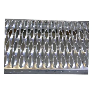 Heavy-Duty Aluminum Grating Anti-Skid Floor Mesh Plate for Rooftop Walkways Industrial Perforated Plank Grip Strut Safety