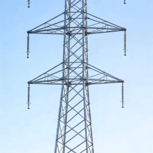 Heavy Duty Angle Steel Lattice Transmission Power Tower