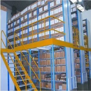 Heavy Duty Anti Corrosion Metal Mezzanine Floor System Industrial Warehouse Rack and Pallet Racking for Garages and Warehouses