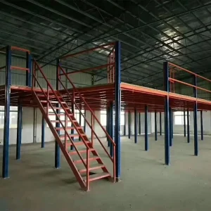 Heavy Duty Attic Platform Shelves I beam Partitioning Shelves Custom Made Warehouse Platform Steel Structure Platform