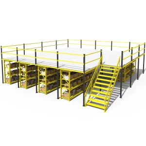 Heavy Duty Boltless Cold Storage Steel Metal Mezzanine Floor System Selective Pallet Rack for Warehouse Racking Storage Racks