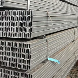 Heavy Duty C Shape Steel Channel Purlin for Warehouse Roof Support and Industrial Steel Structure