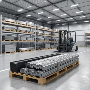 Heavy Duty Corrugated Carbon Steel Deck Galvanized Floor Deck for High-Rise Building Industrial Shed Wall Applications