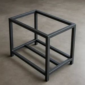 Heavy Duty Custom Stainless Steel & Carbon Steel Square Tube Frame Powder Coated Fabrication for Shelf Premium Sheet Metal Work