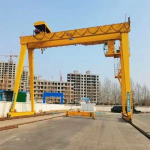 Heavy Duty Double Girder Gantry Crane with Motor for Steel Mill Warehouse Industrial Lifting 5T