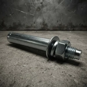 Heavy Duty Expansion Anchor Bolt M8*60mm M8*70mm Galvanized Wedge Anchor Bolt for Concrete Fixing Construction Fasteners