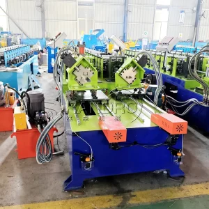 Heavy Duty Fast Speed 2 In 1 Double Head C U Channel Purlin Making Machine Steel Stud And Track Roll Forming Machine