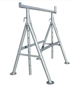 Heavy-Duty Folding Steel Scaffolding Trestle for Construction