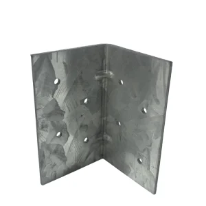 Heavy Duty Galvanized Angle Iron Corner Bracket Custom Metal Fabrication