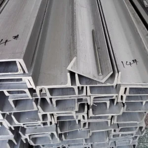 Heavy Duty Galvanized Coated U Section Steel for Industrial Machinery Frame Support Building Structure Channel Welding Bending