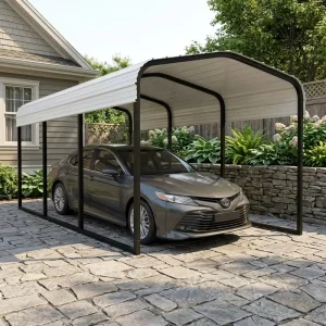 Heavy Duty Galvanized Metal Carports for Custom Steel Carport Garage Industrial Vehicle Shelter Portable Carport