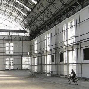 Heavy Duty Galvanized Steel Truss Warehouse with Large Span Design for Industrial Logistics & Storage