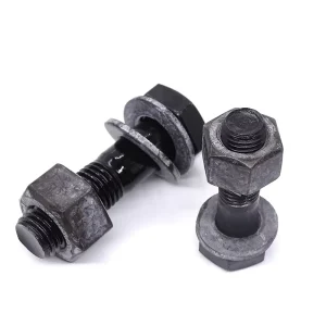 Heavy Duty Hex Bolt M10-M30 ASTM A325 SAE J429 Grade 8.8 10.9 Hot Dip Galvanized for Construction Machinery Steel Structure