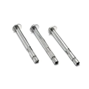 Heavy Duty Hex Bolt Style Anchor Bolt for Utility Scale Solar Mounting Assemblies