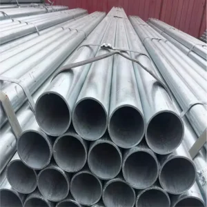 Heavy Duty Hot Dip Galvanized ERW Steel Welded Round Tube JIS Certified Oil Pipe Scaffolding Structural Support