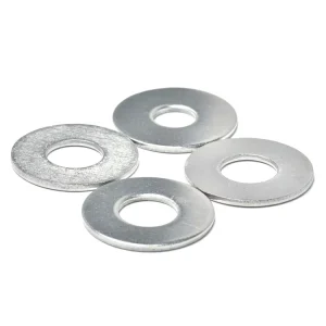 Heavy Duty Hot-Dip Galvanized Flat Washer DIN125 Grade 8.8 10.9 HDG Carbon Steel Structural Metal Fastener Factory