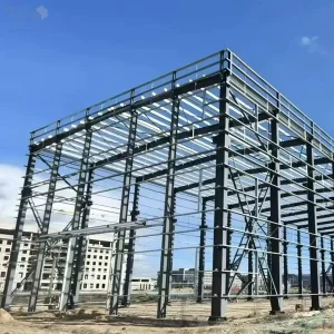 Heavy Duty ISO Aluminum Steel Structure Building Warehouse Structure Steel Price Per Ton