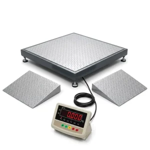 Heavy Duty Industrial Floor Scale Approach Ramp Pallet Jack Weighing Digital LED Indicator OEM ODM Customizable Capacity
