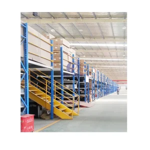 Heavy Duty Industrial Mezzanine Racking System Storage Rack Steel Mezzanine Platform for Warehouse Shelving Storage Solutions