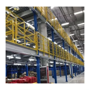 Heavy Duty Industrial Steel Mezzanine Platform Racking System Custom High Load Bearing Warehouse Storage Floor