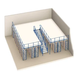 Heavy Duty Mezzanine Floor System Steel Structure Warehouse Storage Platform