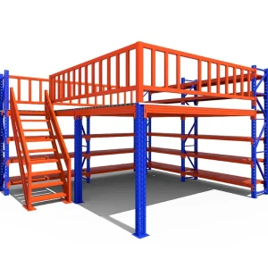 Heavy Duty Mezzanine Racking System Industrial Steel Platform for Warehouse Storage
