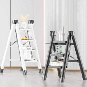 Heavy Duty Modern Telescopic Metal Folding Loft Ladder Retractable Staircase for Outdoor Home Duplex Villa Warehouse Gym